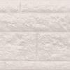 Betonplaat Rotsmotief dubbelzijdig Wit 184x36x4.8cm