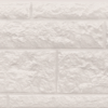 Dubbele Betonplaat Rotsmotief dubbelzijdig Wit 184x36x4.8cm