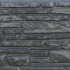 Dubbele Betonplaat Donau motief Antraciet 36cm