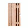 Douglas Tuinpoort | Stalen frame met slotkast | 15x140 mm planken | Fijnbezaagd