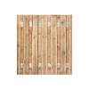 Grenen Schaaldelen Tuinpoort 180x195 cm | Stalen frame met slotkast | Verstelbaar