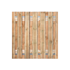 Grenen Schaaldelen Tuinpoort 190x195 cm | Stalen frame met slotkast | Verstelbaar
