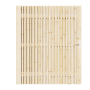 Vuren Rhombus Tuinpoort 150x195 cm | Stalen frame met slotkast | Verstelbaar | 18x45 mm