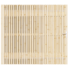 Vuren Rhombus Tuinpoort 200x195 cm | Stalen frame met slotkast | Verstelbaar | 18x45 mm