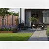 Tuinscherm Horizontaal Douglas 23 planks 180x180 cm BxH | Geschaafd