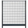 Aluminium dubbelstaafmat Trellis | 178cm | Antraciet