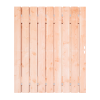 Douglas Tuinpoort 150x195 cm | Stalen frame met slotkast | Verstelbaar | 15x140 mm | Fijnbezaagd
