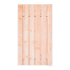 Douglas Tuinpoort 100x195 cm | Stalen frame met slotkast | Verstelbaar | 15x140 mm | Fijnbezaagd