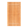 Bangkirai Rhombus Tuinpoort 85x195 cm | Stalen frame zonder slotkast | Verstelbaar