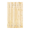 Grenen Tuinpoort 110x195 cm | Stalen frame met slotkast | Verstelbaar | 17x140 mm