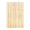 Grenen Tuinpoort 120x195 cm | Stalen frame met slotkast | Verstelbaar | 17x140 mm