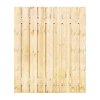 Grenen Tuinpoort 150x195 cm | Stalen frame met slotkast | Verstelbaar | 17x140 mm
