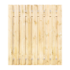 Grenen Tuinpoort 160x195 cm | Stalen frame met slotkast | Verstelbaar | 17x140 mm
