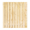 Grenen Tuinpoort 170x195 cm | Stalen frame met slotkast | Verstelbaar | 17x140 mm