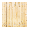 Grenen Tuinpoort 180x195 cm | Stalen frame met slotkast | Verstelbaar | 17x140 mm