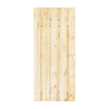Grenen Tuinpoort 80x195 cm | Stalen frame met slotkast | Verstelbaar | 17x140 mm