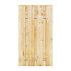 Grenen XL Tuinpoort | Stalen frame met slotkast | 18x195 mm planken