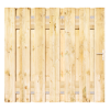 Grenen XL Tuinpoort 190x195 cm | Stalen frame met slotkast | Verstelbaar | 18x195 mm