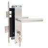 Slotset | Stalen frame zonder slotkast | RVS