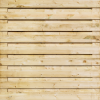 Tuinscherm Horizontaal Grenen 19 planks 180x180 cm BxH | Geschaafd