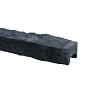 Betonnen afdekkap Antraciet t.b.v. granietmotief platen 180cm