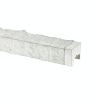 Betonnen afdekkap Wit t.b.v. granietmotief platen 180cm