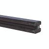 Betonschuttingpaal Bruin 11.5x11.5x314cm tussensp. 252cm