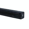 Betonpaal eindsponning 216cm Glad Antraciet 11.5x11.5x275cm met lichtleiding