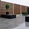 Tuinscherm Keruing 21 planks | Geschaafd | Horizontaal
