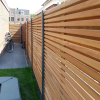 Tuinscherm Bangkirai Rhombus open | 51 planks | Geschaafd | Horizontaal