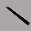 U-profiel t.b.v. betonplaat - Zwart - 72cm