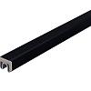 Aluminium Premium Bovenprofiel Laag Black
