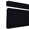 Aluminium Premium Profielen | t.b.v. Verticale toepassing | Black