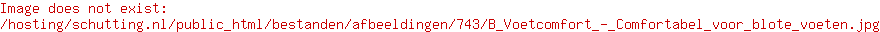 Voetcomfort