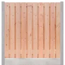 Hout beton schuttingen