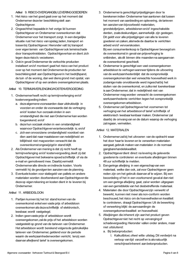 algemene voorwaarden schutting.nl 4