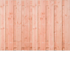 Douglas 19 planks 180x130 cm BxH | Fijnbezaagd