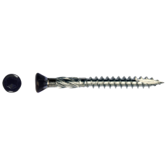 Potdekselschroef RVS Zwart 4x45mm - Set à 22 per m1
