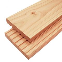 Douglas Bovenplank 28x145 geschaafd | onbehandeld