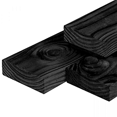 Douglas Bovenbalk 45x145 geschaafd | zwart