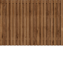 Tuinscherm Ayous Rhombus Open | t.b.v. Luxe hout-beton