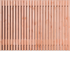 Tuinscherm Douglas Rhombus open | t.b.v. Luxe hout-beton