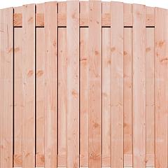 Tuinscherm Douglas 17 planks | Geschaafd | Verticaal | Toog