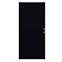 Aluminium Tuinpoort - Zwart RAL 9005 - Verticaal
