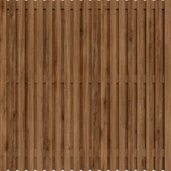 Tuinscherm Ayous Rhombus open | 37 planks 180x180 cm BxH | Geschaafd | Verticaal | Recht