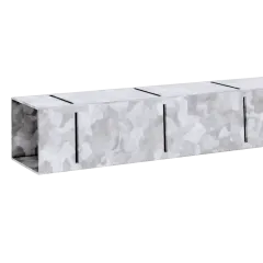 Inviso Wall stalen paal 60x60x2900mm