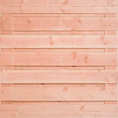 Tuinscherm Douglas XL 15 planks | Fijnbezaagd | Horizontaal