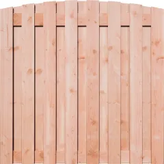 Tuinscherm Douglas 17 planks 180x180 cm BxH | Geschaafd | Verticaal | Toog