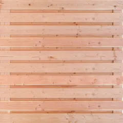 Tuinscherm Douglas 21 planks | Geschaafd | Horizontaal