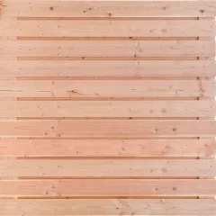 Tuinscherm Douglas 23 planks | Geschaafd | Horizontaal
